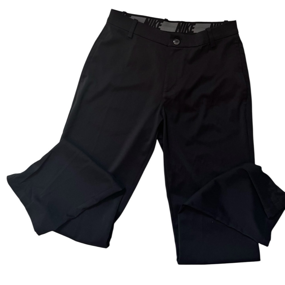 Nike Dri-Fit Flat Front Standard Fit Flex Golf Pants Men's Size 54x36 Black NWT